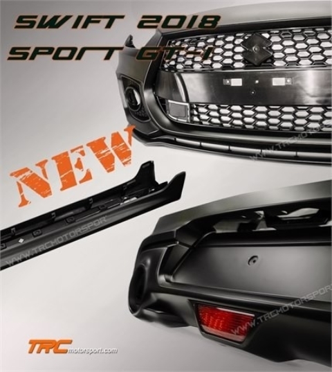 SWIFT 2018 ชุดกันชนรอบคัน SPORT GT-I V1.0 พลาสติก PP งานนำเข้า แถมฟรี !! ปลายท่อ #02